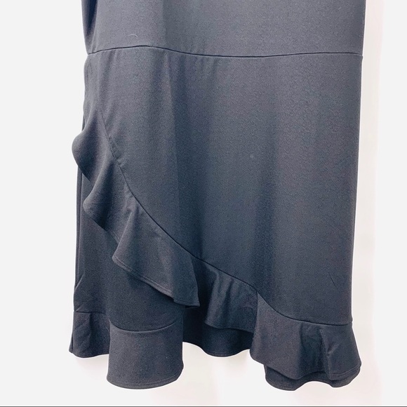 Isaac Mizrahi LIve Short Sleeve Ruffle Hem Dress - Picture 4 of 8